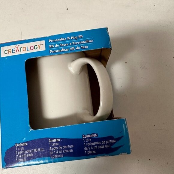 Creatology Personalize It Mug Kit NWT - Picture 5 of 5